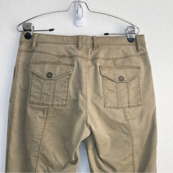 L.L. Bean Khaki Skinny Outdoor Pants Size 10 - Picture 7 of 9